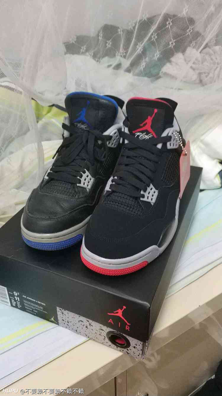 aj4黑红真的帅
