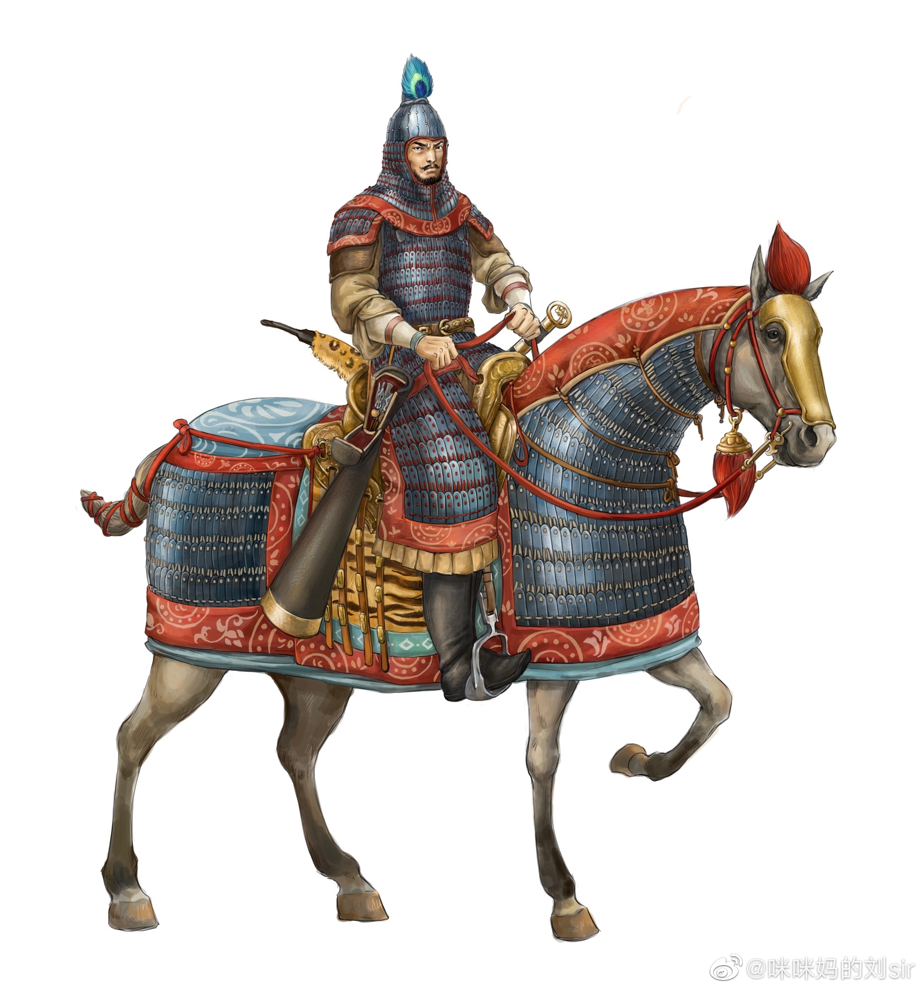 客观讨论,中国古代哪个王朝的盔甲最帅?