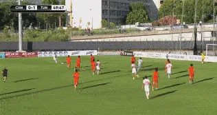 杜伊布头球冲顶破门_U19中国0-2突尼斯