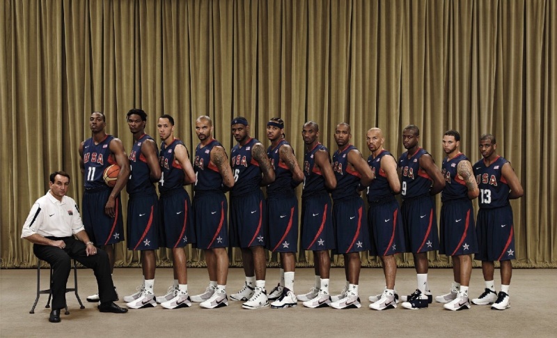 08年的梦之队,我觉得仅次于梦一队了.