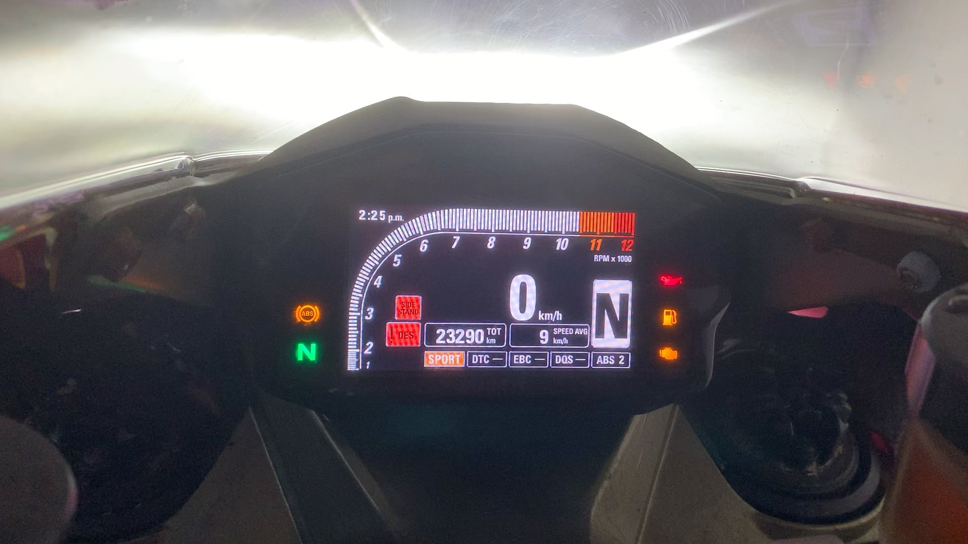 杜卡迪1199s故障码