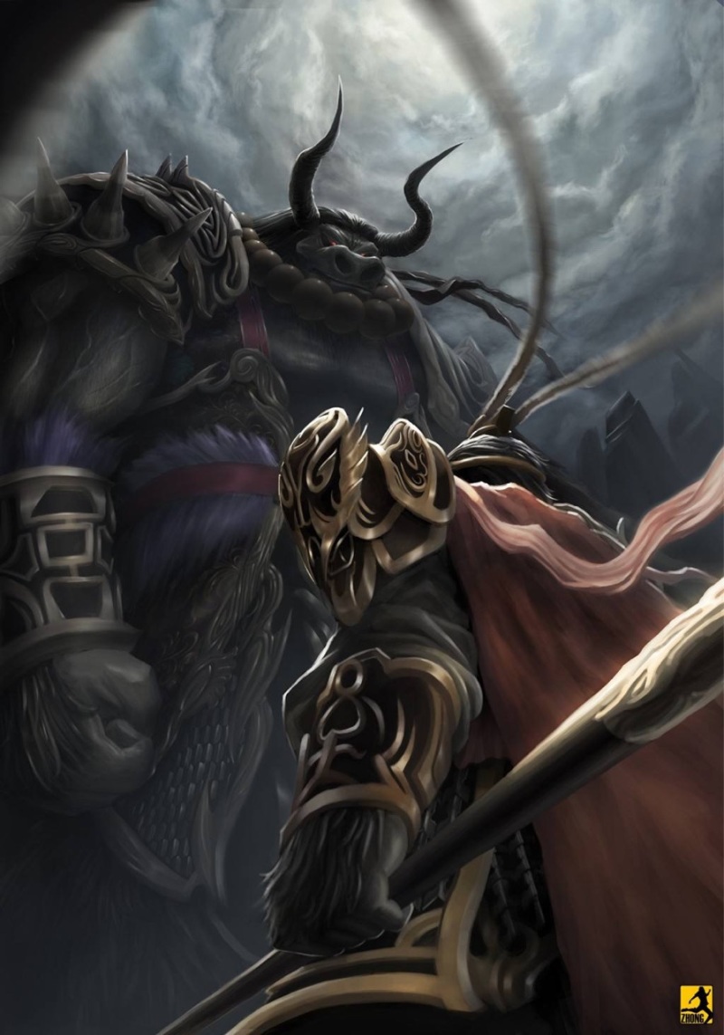 你们想要的,暗黑西游题材图片!