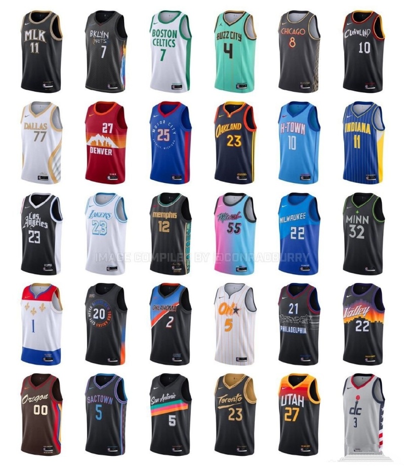 Nba所有球队新赛季的城市版球衣 你更喜欢哪一件 虎扑 Nba所有球队新赛季的城市版球衣 你更喜欢哪一件 虎扑