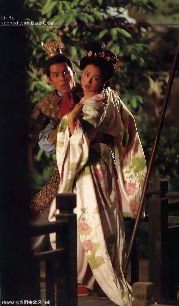 香肩微露,眉目含春,这张貂蝉和吕布的剧照你-影视区-虎扑社区