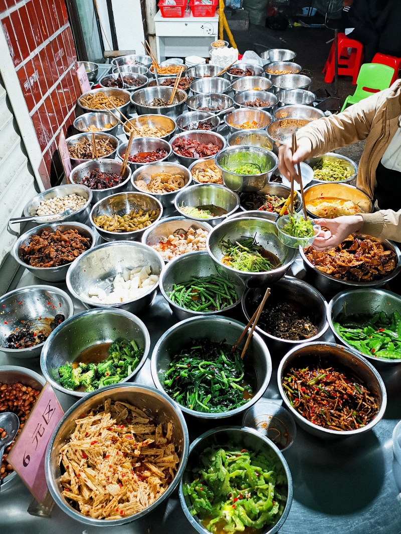 长沙路边摊堪比满汉全席的凉菜,什么水准?