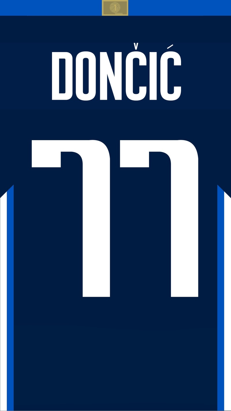 东契奇球衣壁纸四种尺寸奉上