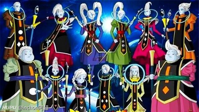 龙珠超,十二天使,你喜欢哪个?