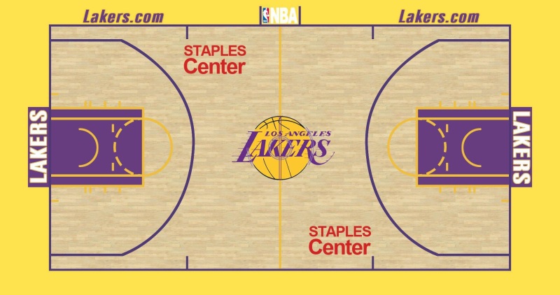 老哥们,求一张湖人球场的高清大图