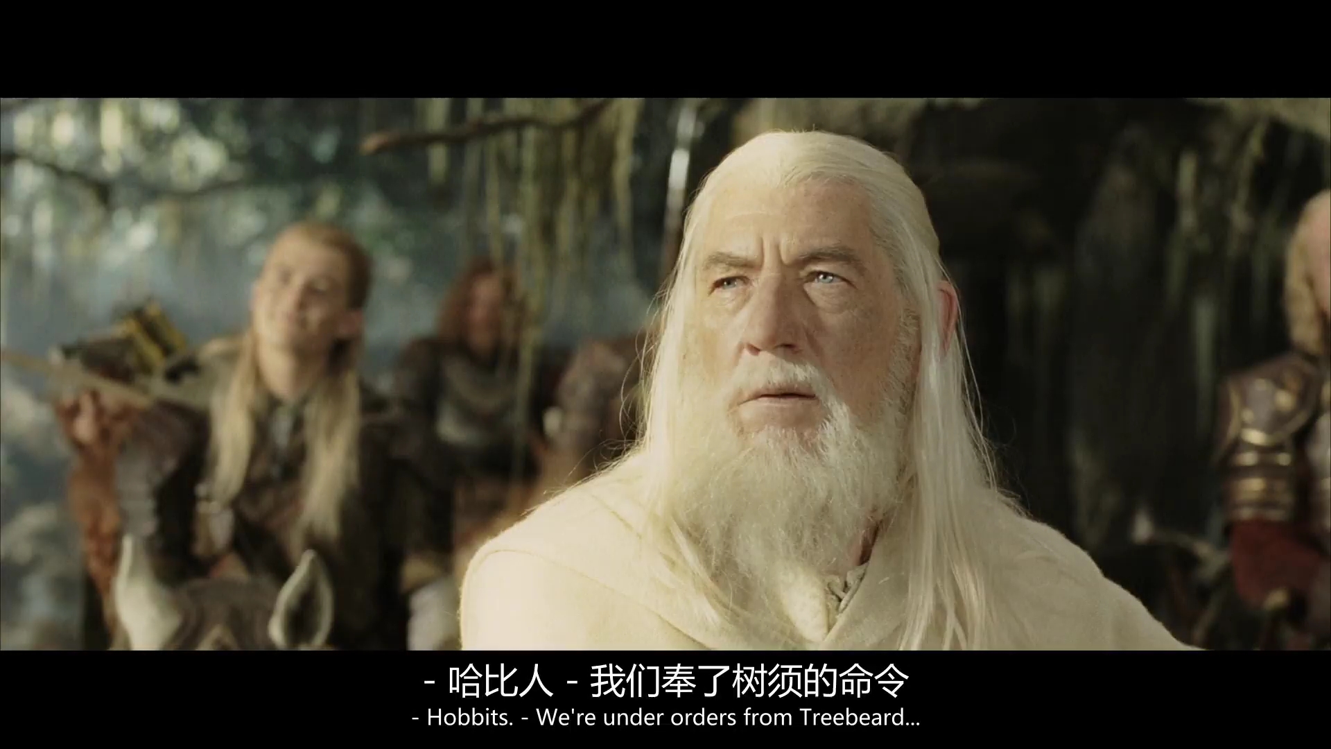 指环王3王者归来甘道夫来到伊森加德摧毁萨鲁曼的法杖