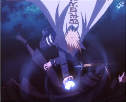 街上的火影大佬们有没有四代和带图打的时候那个用飞雷神的图片啊想