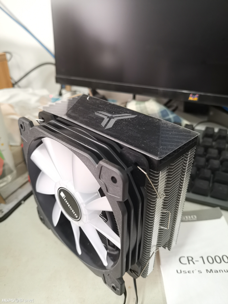 "百元"级rgb塔式散热 乔思伯cr1000 开箱简评