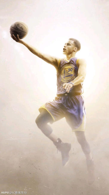 水花和飘逸是主题,库里壁纸上线