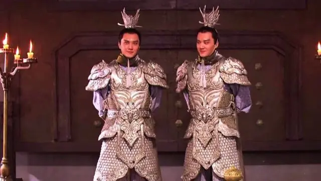 新西游记电视剧里冯绍峰版真假二郎神图片