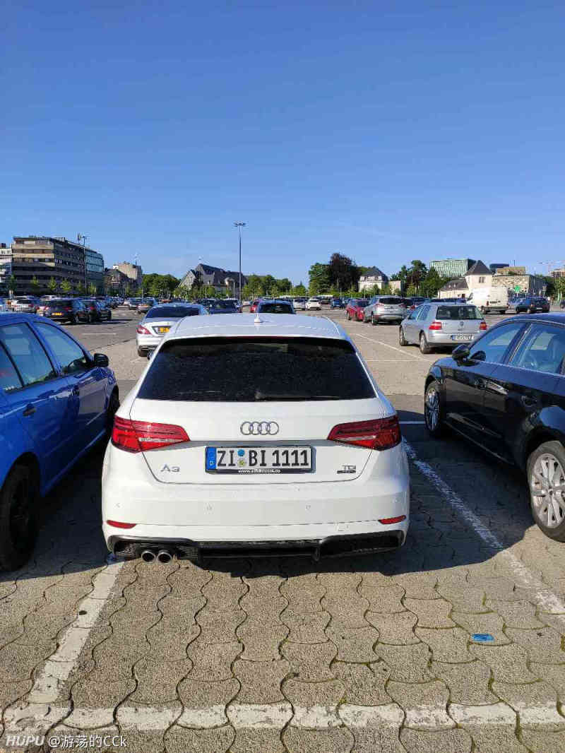 卢森堡这车牌如何