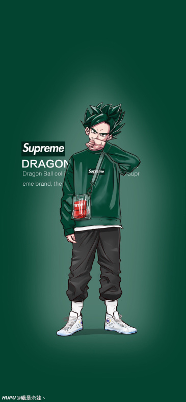 动漫人物穿潮牌!