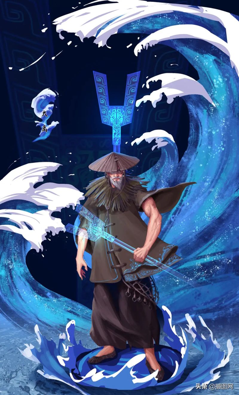 壁纸分享 这套中华神话插画真是太赞了 虎扑