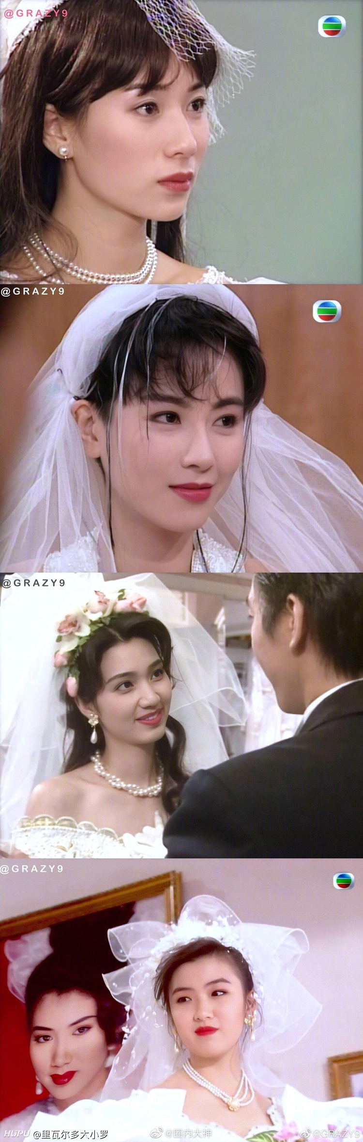 港台女星婚纱照你能认出几个来?