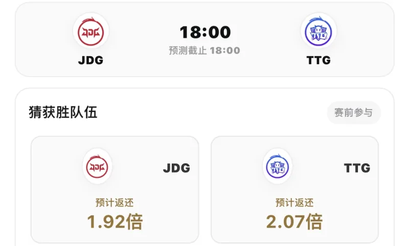 [流言板]JDG对TTG预测：看好双方人数几乎一致，小雪评分预计最高-王者荣耀丨KPL-虎扑社区