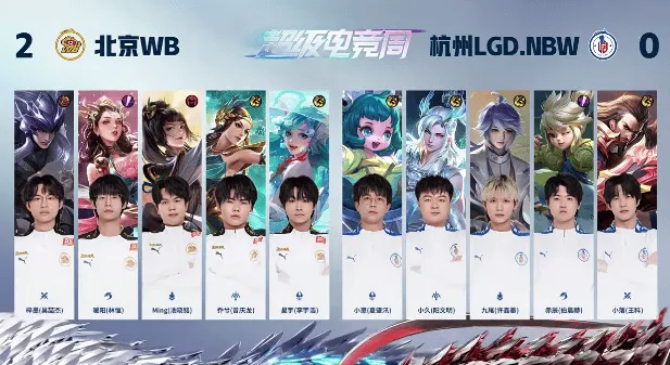 【赛后】WB 3-0 LGD.NBW 笔舞天下墨染天 WB闪击赛点