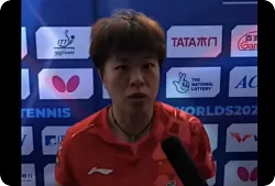 王艺迪：第一场球整体不错，节奏上控制得比较好