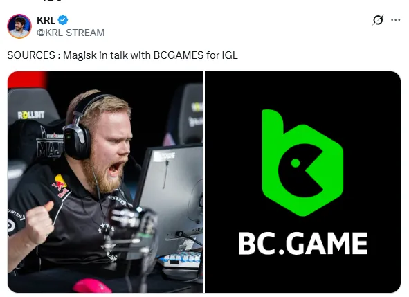 [流言板]外媒爆料：Magisk或加盟BCG战队并担任指挥，联手s1mple-CS2-虎扑社区