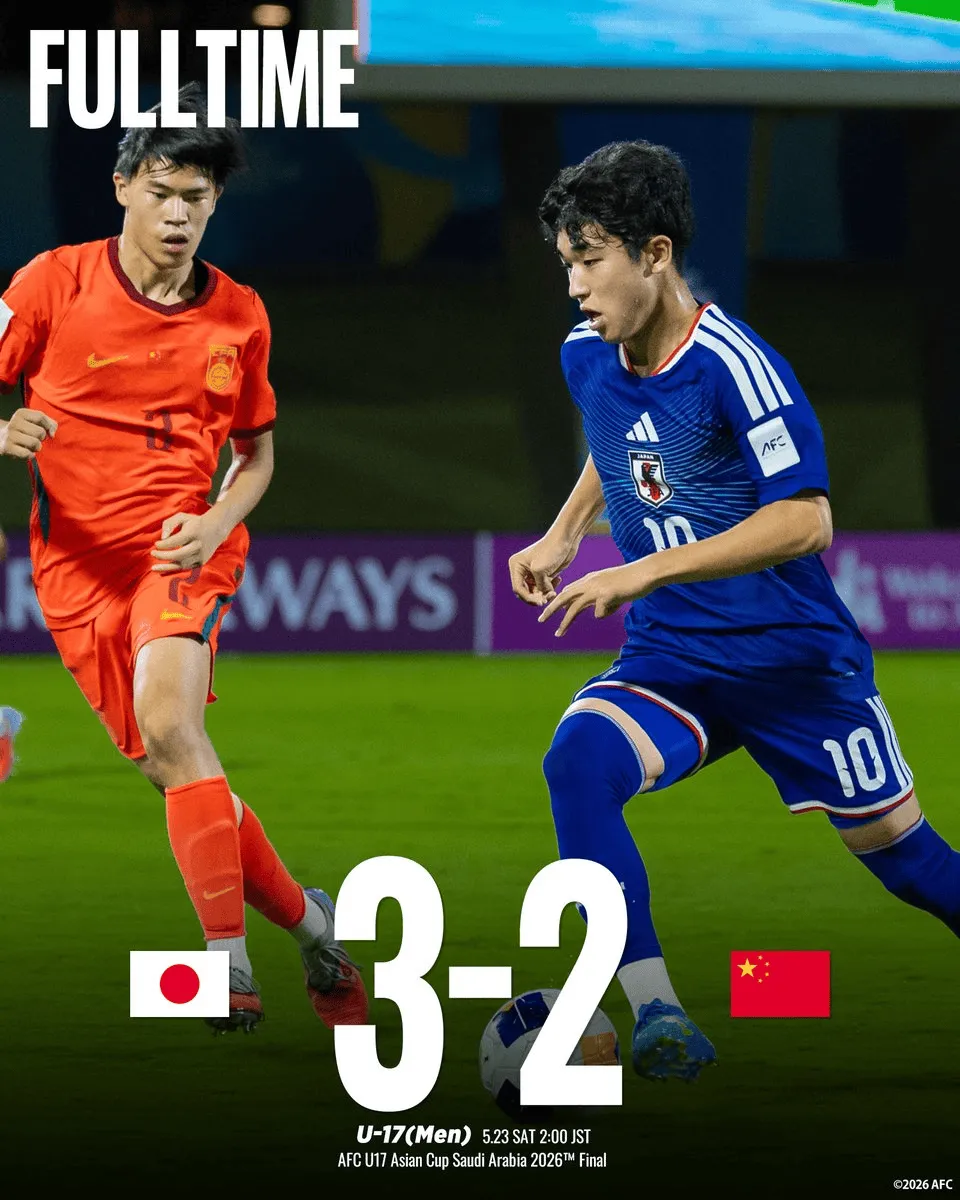 国少2-3日本全场数据：控球率43%-57%，射正3-7，扑救4-1