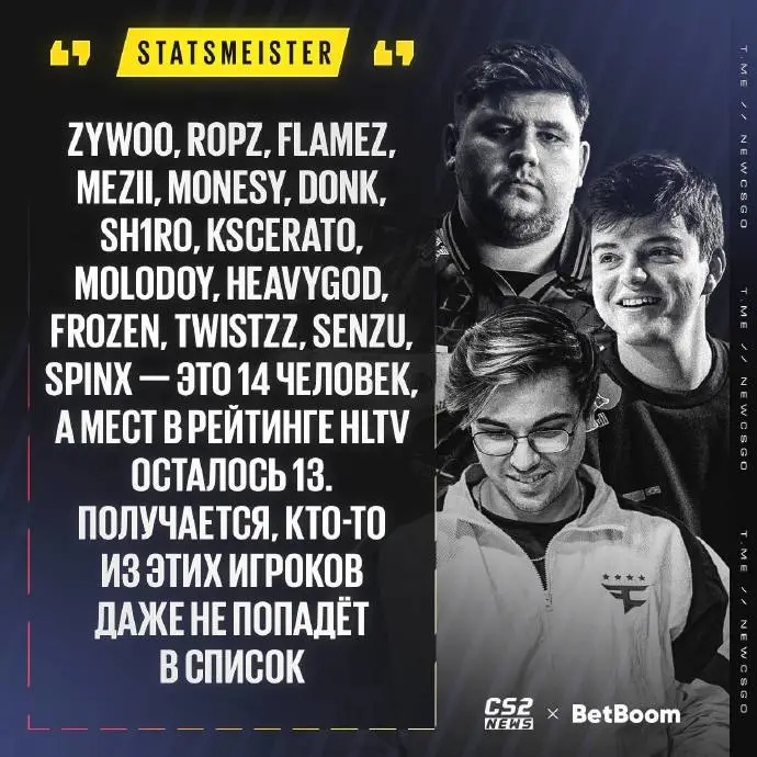 流言板]CS2外媒报道：14名热门选手暂未上榜而HLTV的席位只剩13PG电子游戏 PG电子官方网站 2025最新个