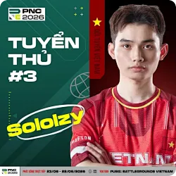PNC越南队第三人公布：Sololzy